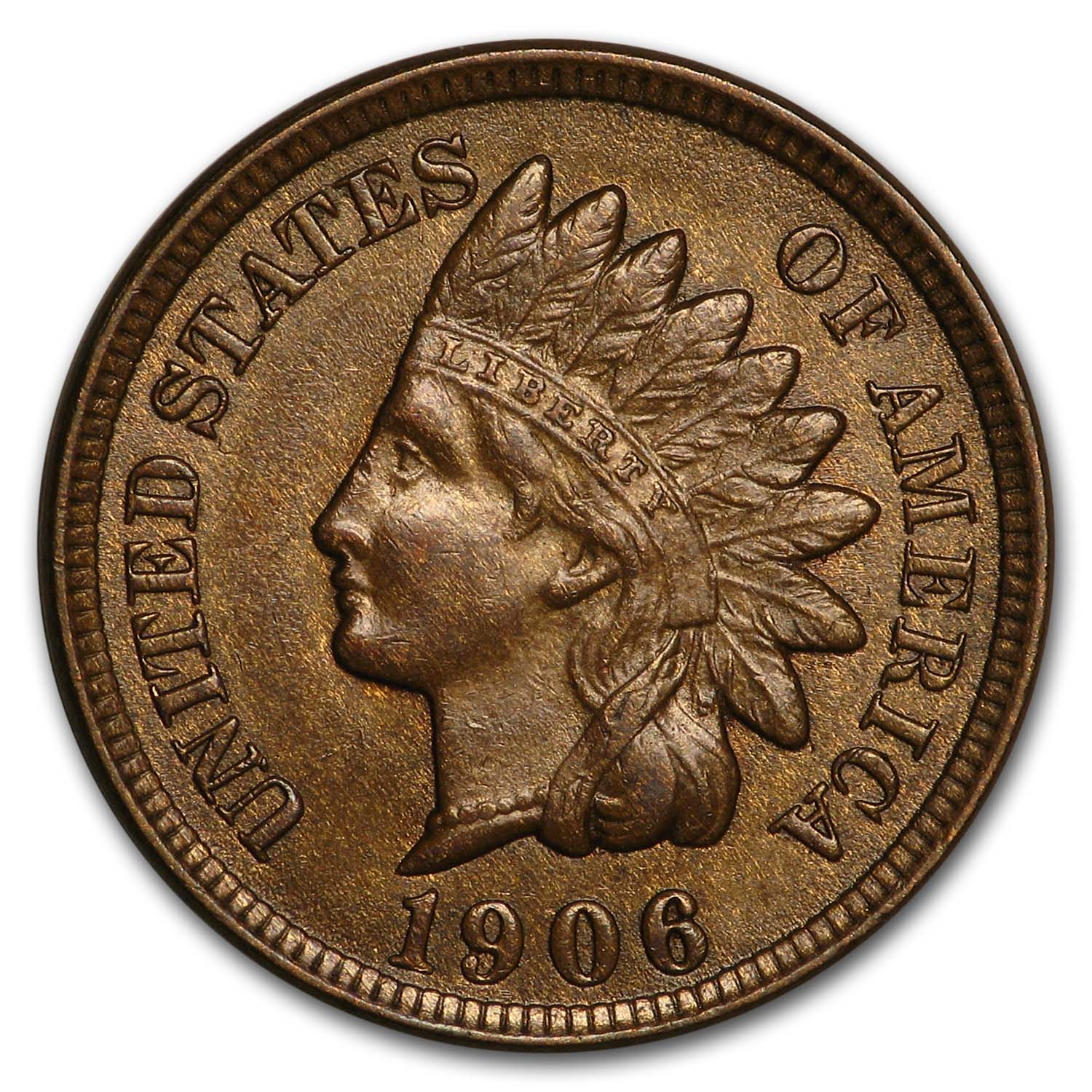 Buy 1906 Indian Head Cent BU (Brown)