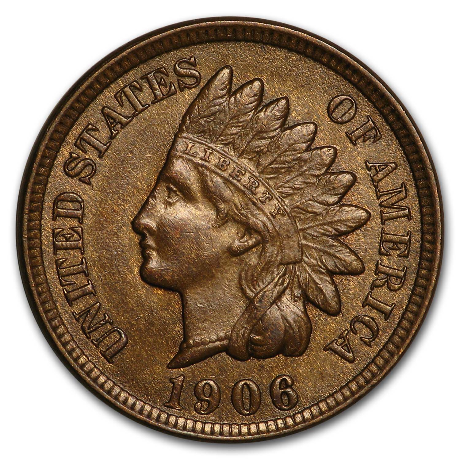Buy 1906 Indian Head Cent BU (Brown)