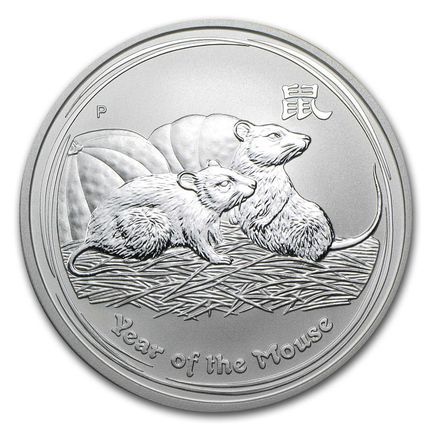 Buy 2008 Australia 1 oz Silver Year of the Mouse BU (Series II) - Click Image to Close