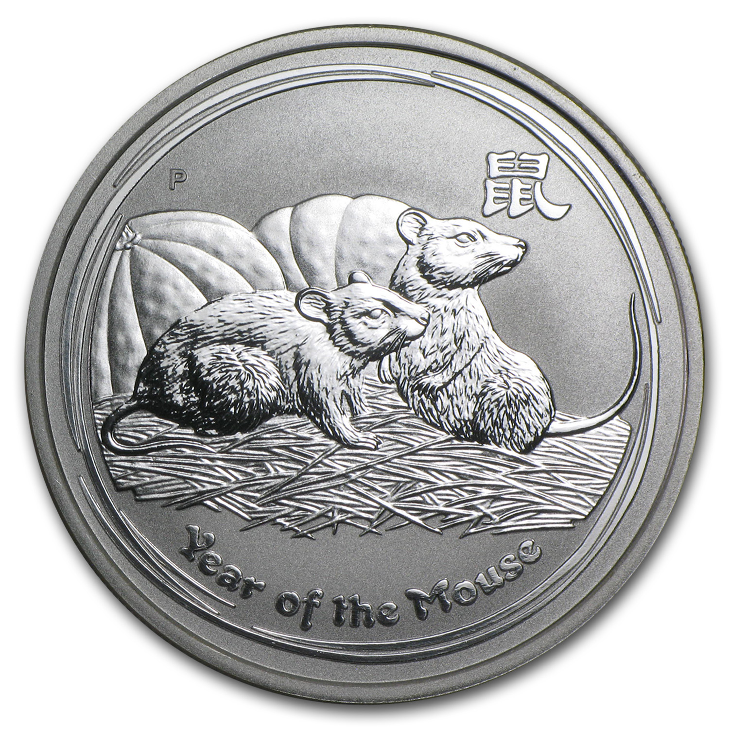 Buy 2008 Australia 1/2 oz Silver Year of the Mouse BU (Series II) - Click Image to Close