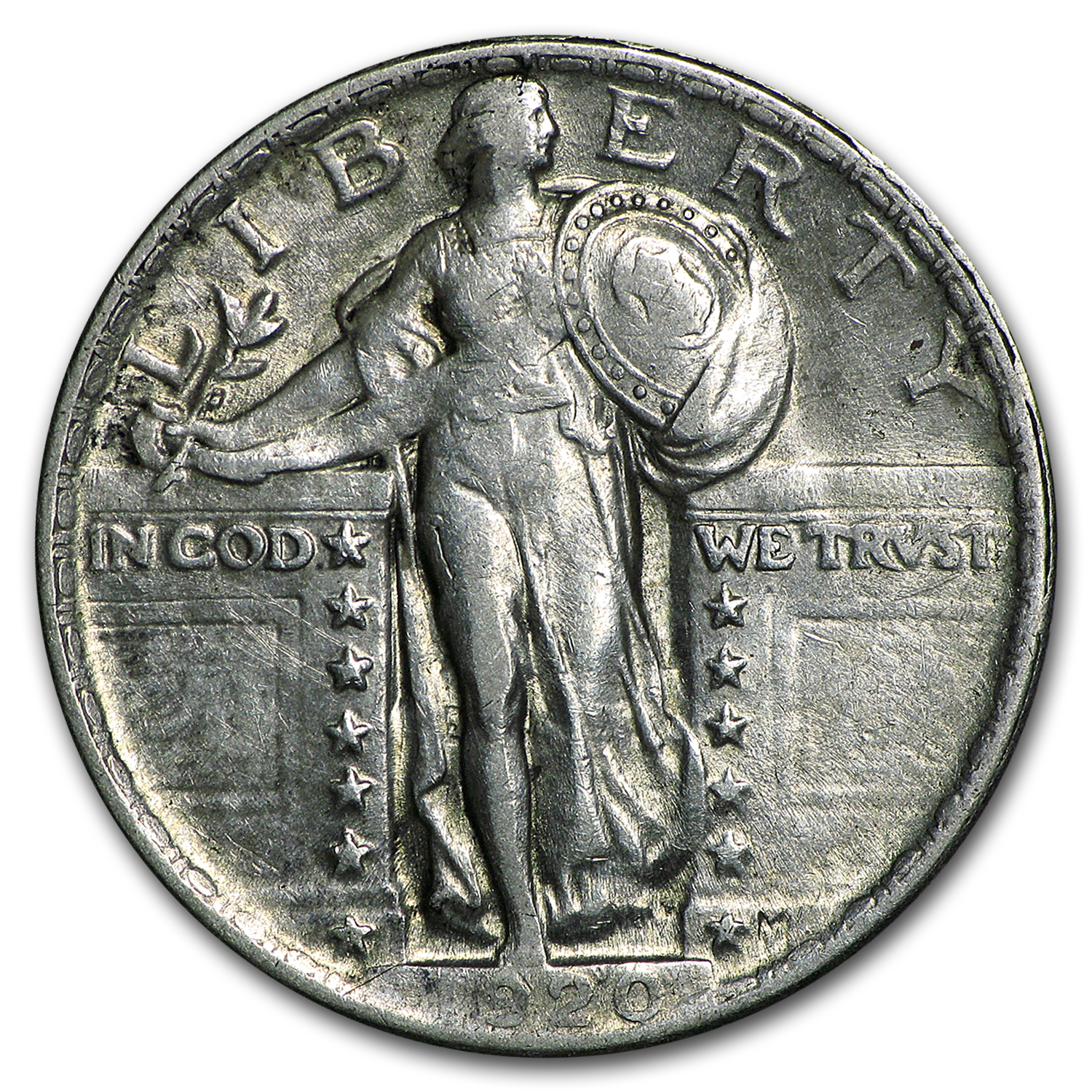 Buy 1920 Standing Liberty Quarter AU