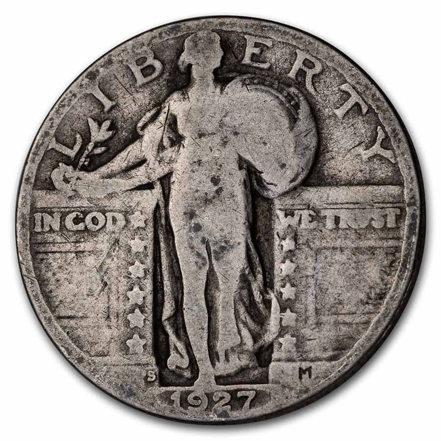 Buy 1927-S Standing Liberty Quarter AG
