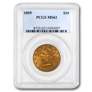 Buy 1895 $10 Liberty Gold Eagle MS-62 PCGS
