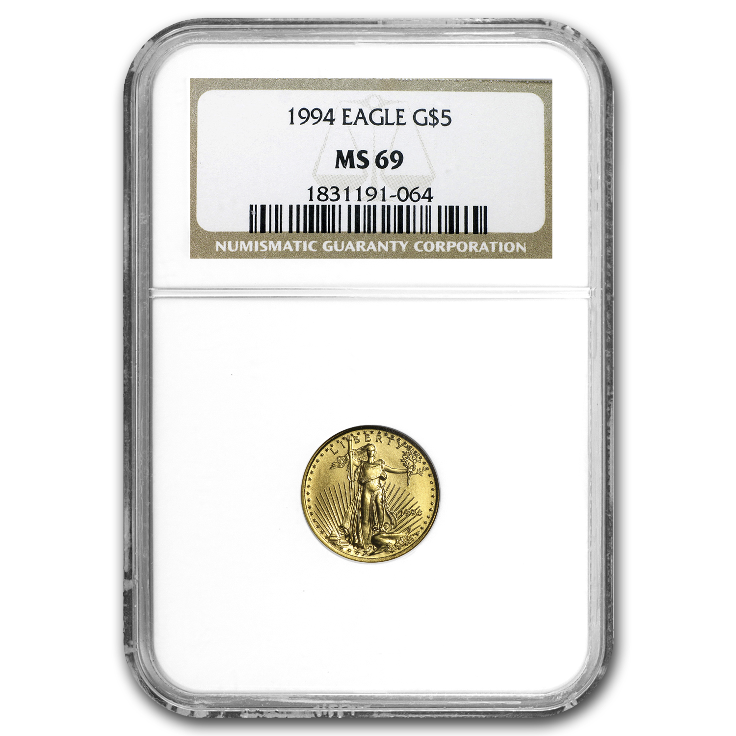 Buy 1994 1/10 oz American Gold Eagle MS-69 NGC