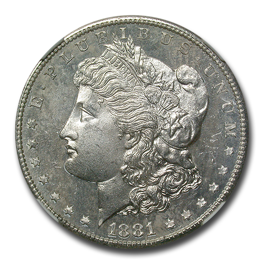 Buy 1881-S Morgan Dollar MS-66* Star NGC