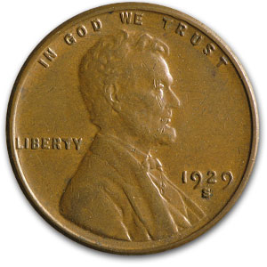 Buy 1929-S Lincoln Cent AU