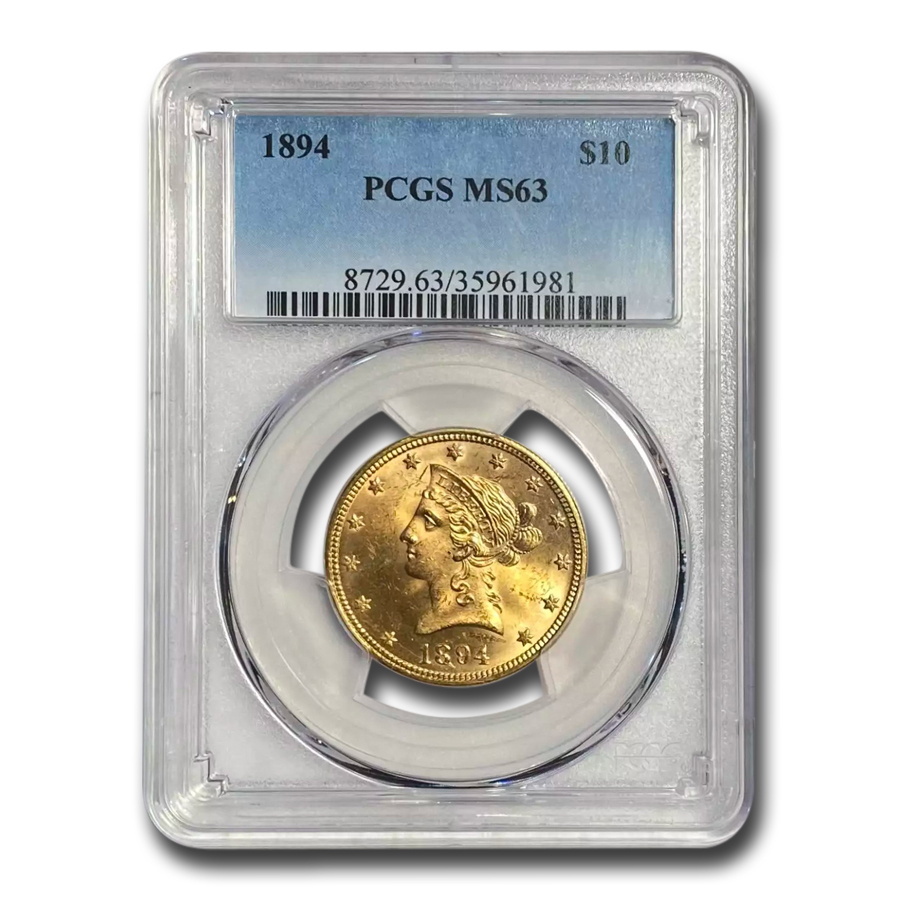 Buy 1894 $10 Liberty Gold Eagle MS-63 PCGS