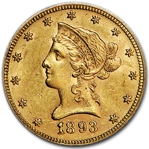 Buy 1893 $10 Liberty Gold Eagle AU