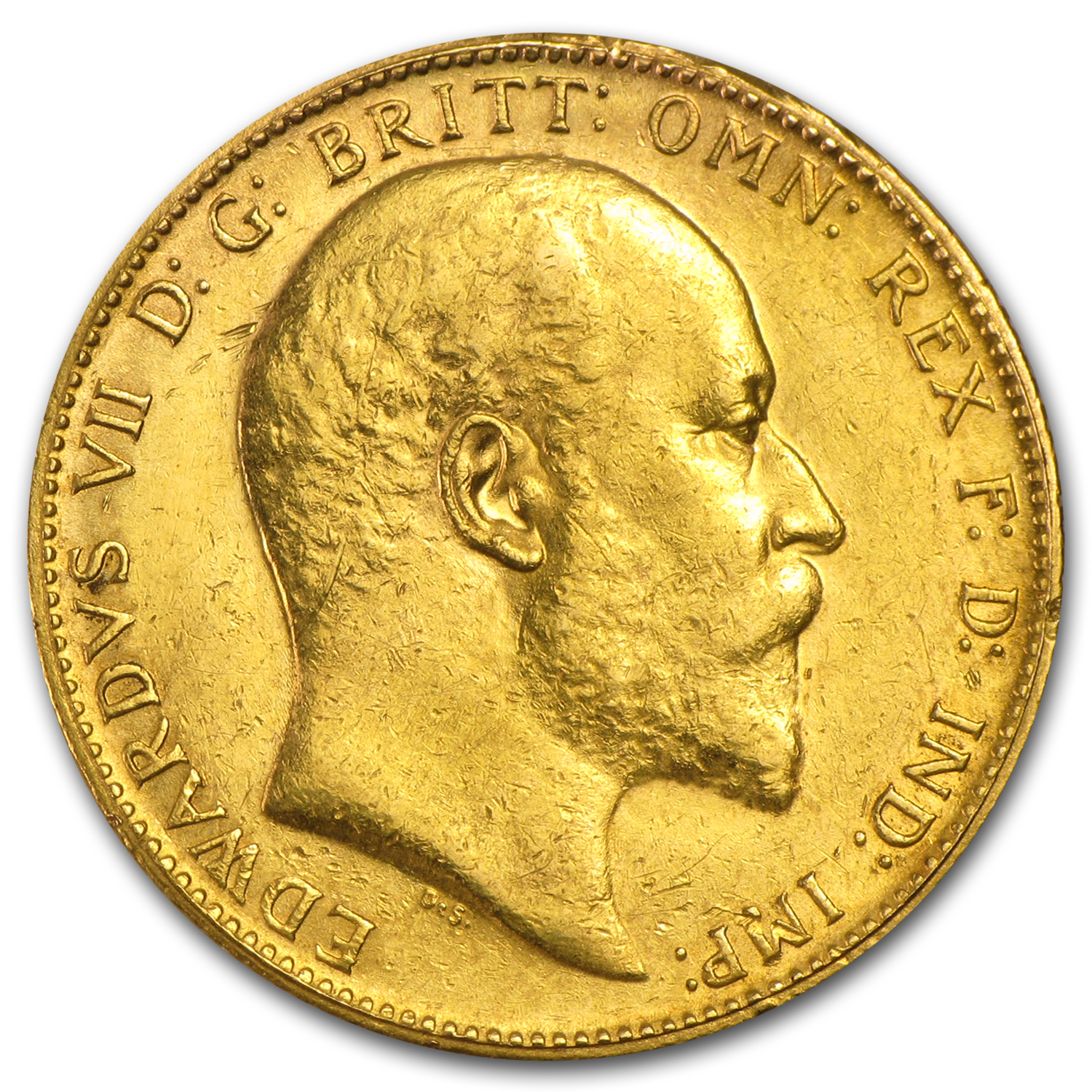Buy 1902-1910 Great Britain Gold Sovereign Edward VII Avg Circ