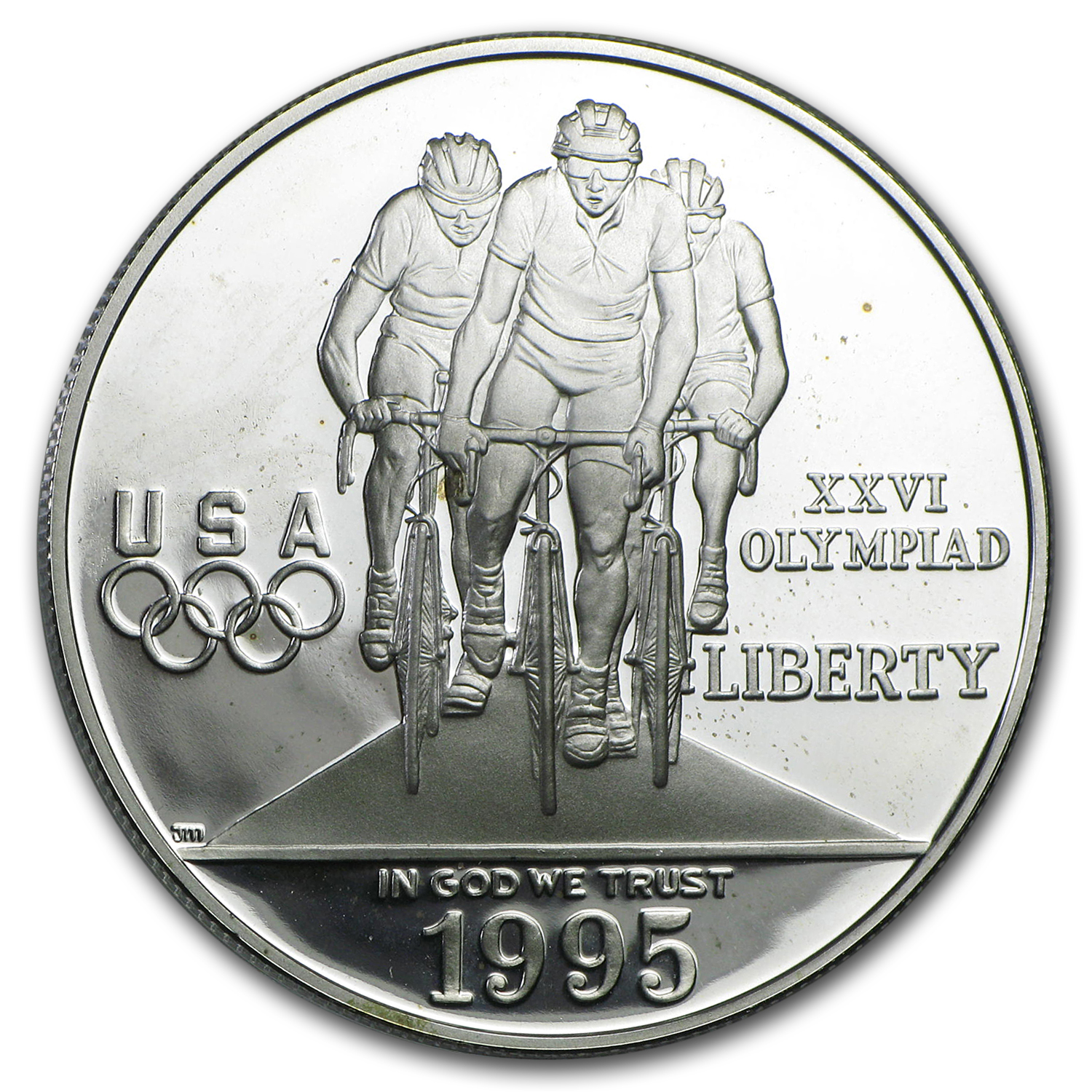 Buy 1995-P Olympic Cycling $1 Silver Commem Proof (Capsule only)