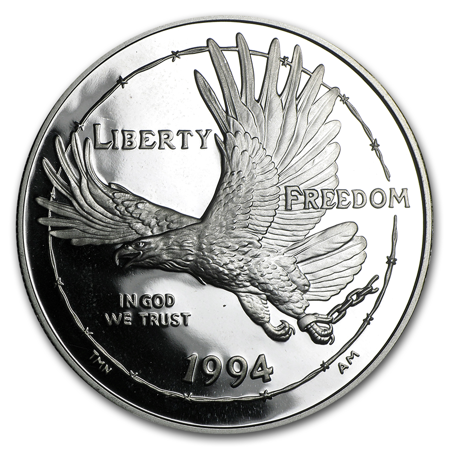 Buy 1994-P Prisoner of War $1 Silver Commem Proof (Capsule only)