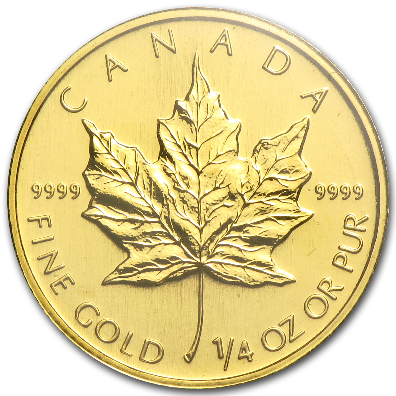 Buy 2008 Canada 1/4 oz Gold Maple Leaf BU