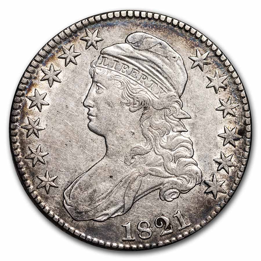 Buy 1821 Bust Half Dollar XF