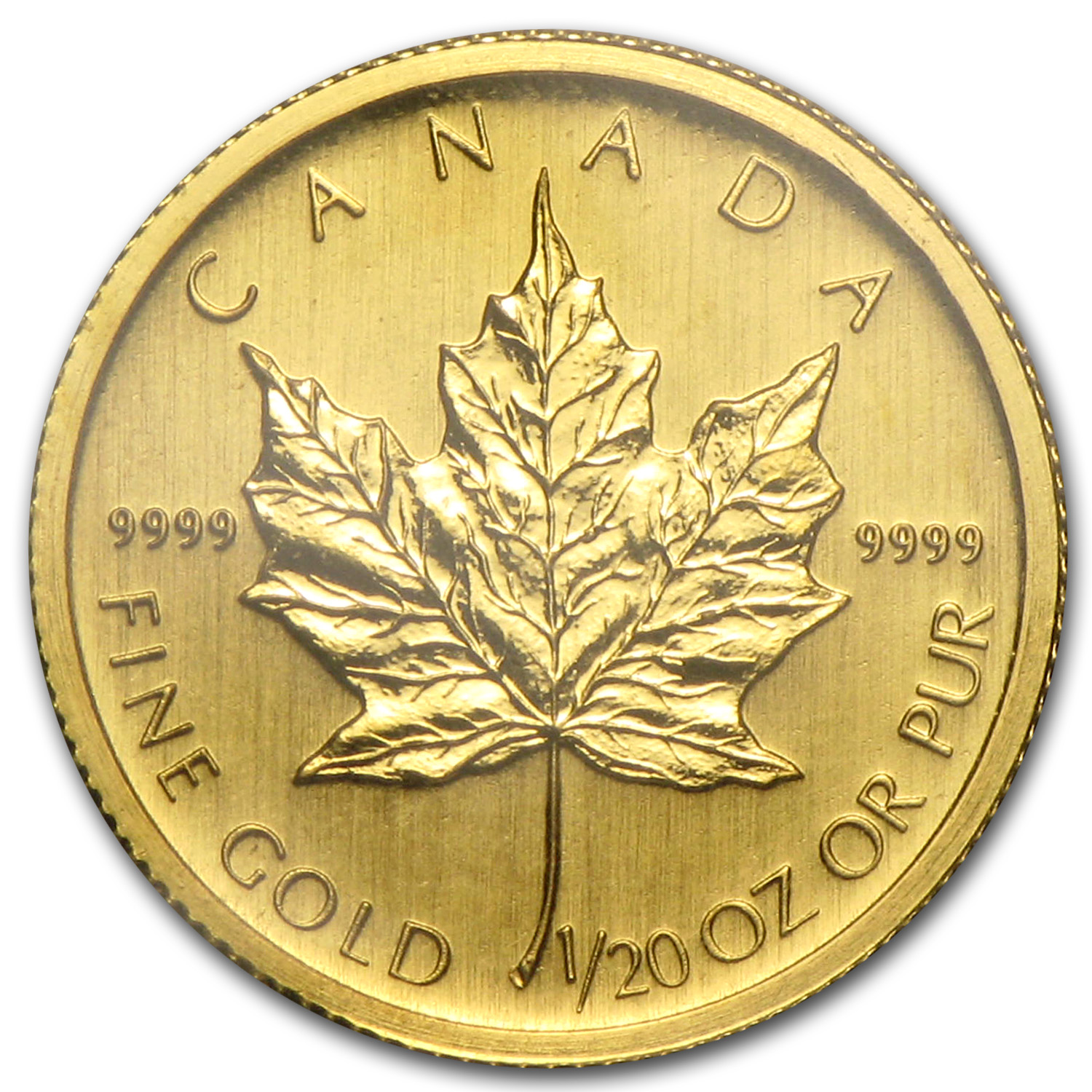 Buy 2008 Canada 1/20 oz Gold Maple Leaf BU - Click Image to Close