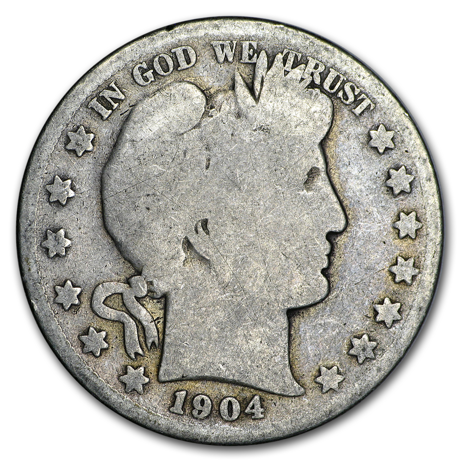 Buy 1904-S Barber Half Dollar AG