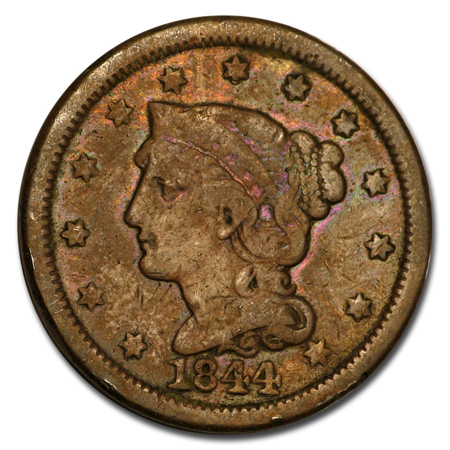 Buy 1844 Large Cent Fine