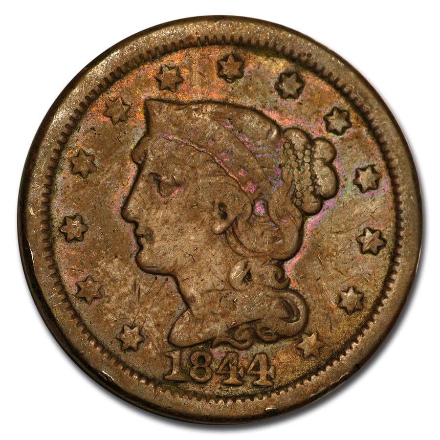 Buy 1844 Large Cent Fine