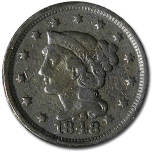 Buy 1848 Large Cent VG