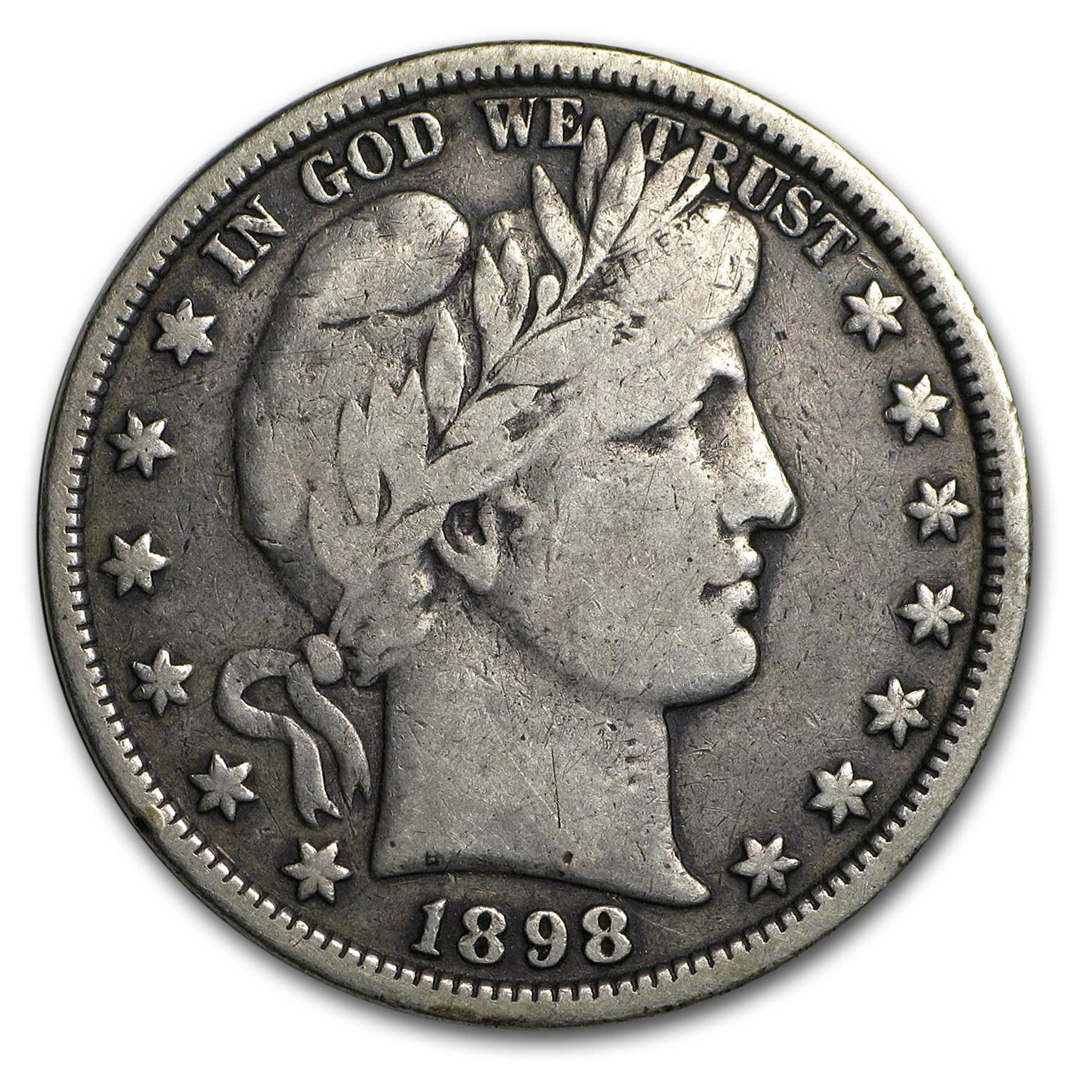 Buy 1898 Barber Half Dollar Fine