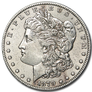 Buy 1879-S Morgan Dollar Rev of 78 AU Details (Cleaned)