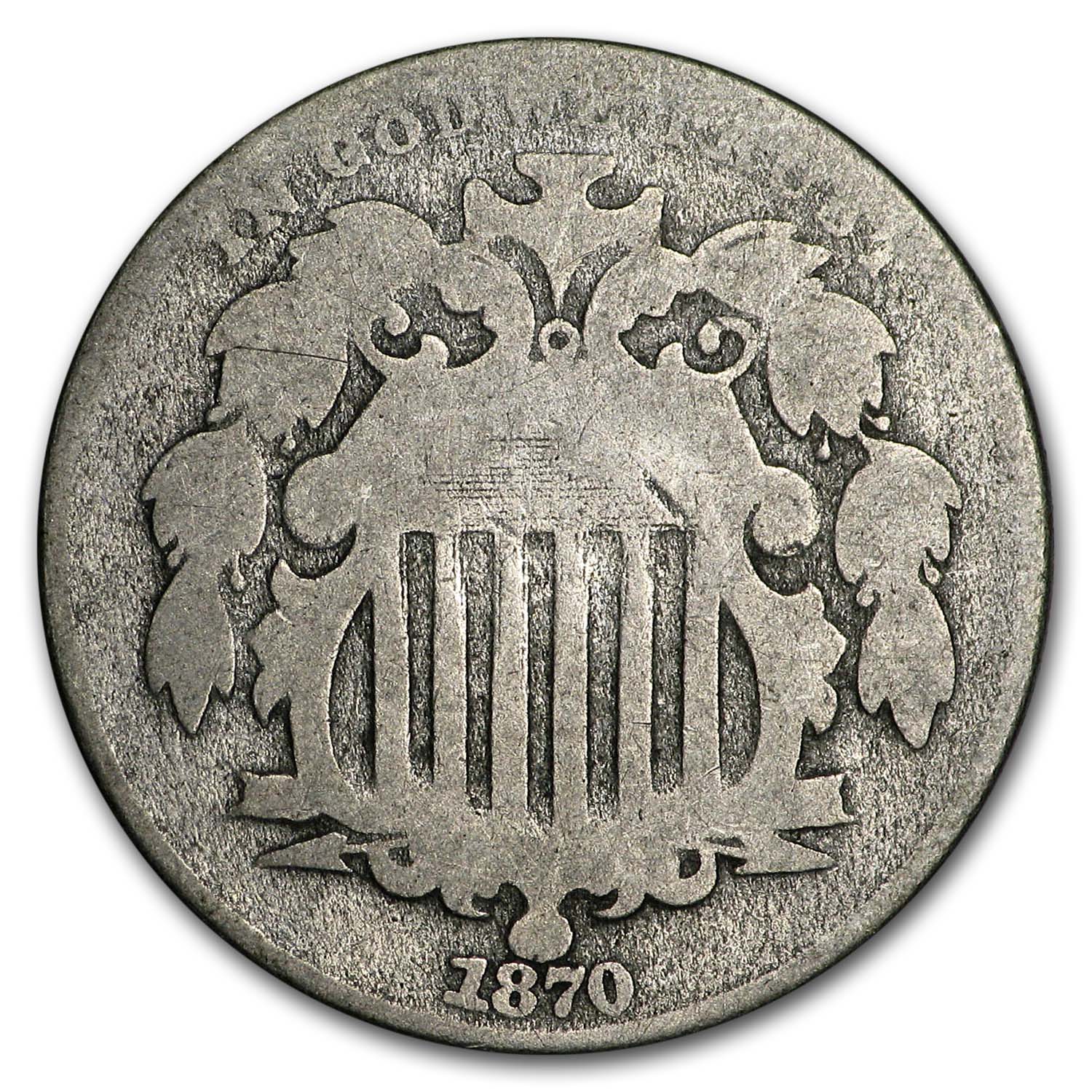 Buy 1870 Shield Nickel AG