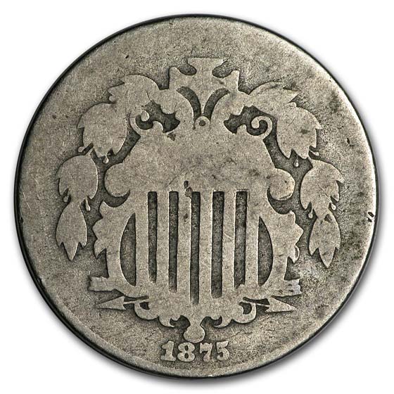 Buy 1875 Shield Nickel AG