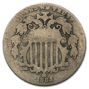 Buy 1882 Shield Nickel Good