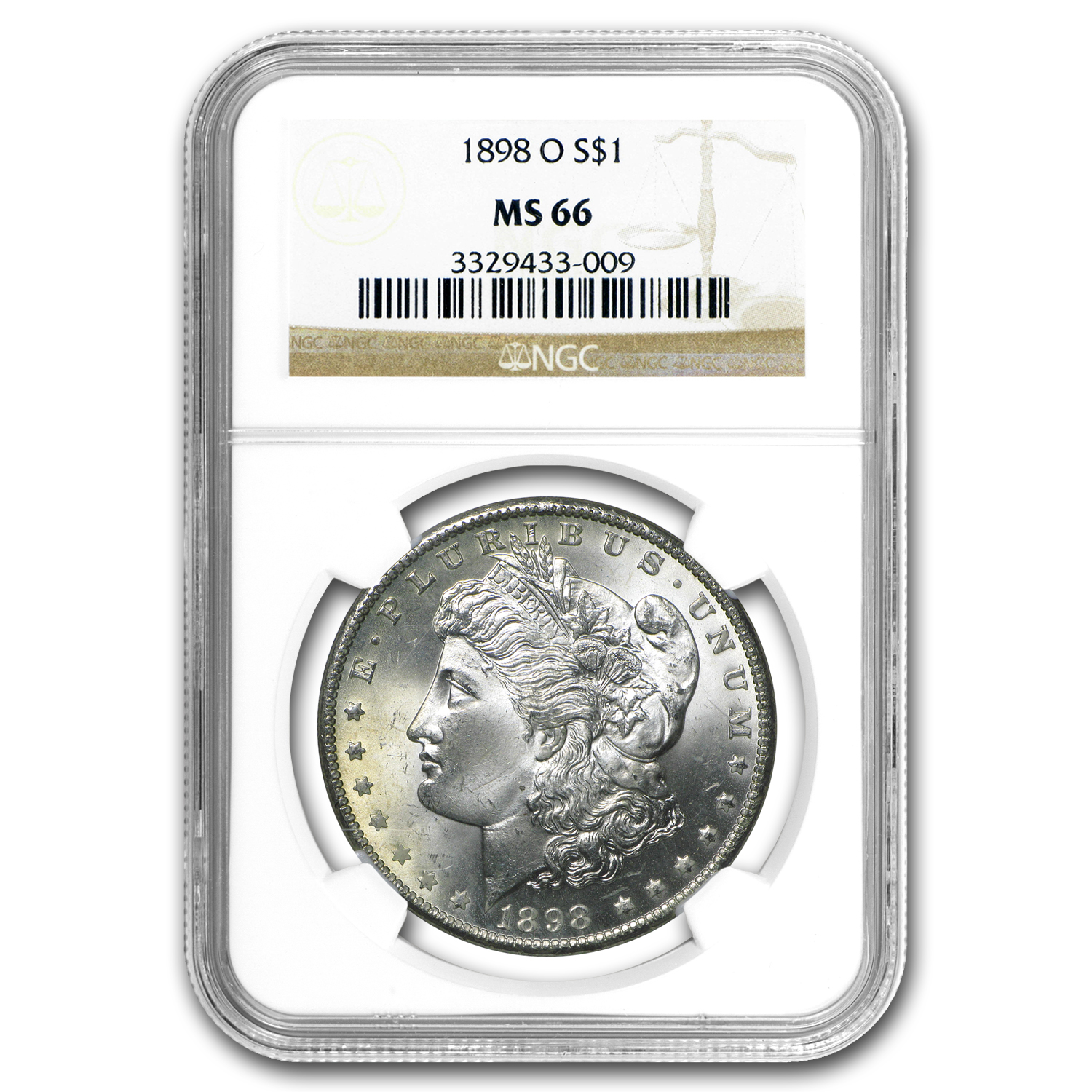 Buy 1898-O Morgan Dollar MS-66 NGC