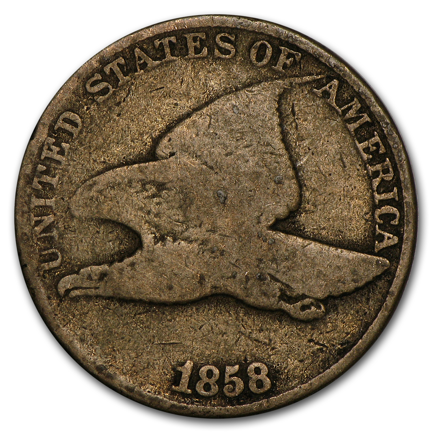 Buy 1858 Flying Eagle Cent Large Letters Good