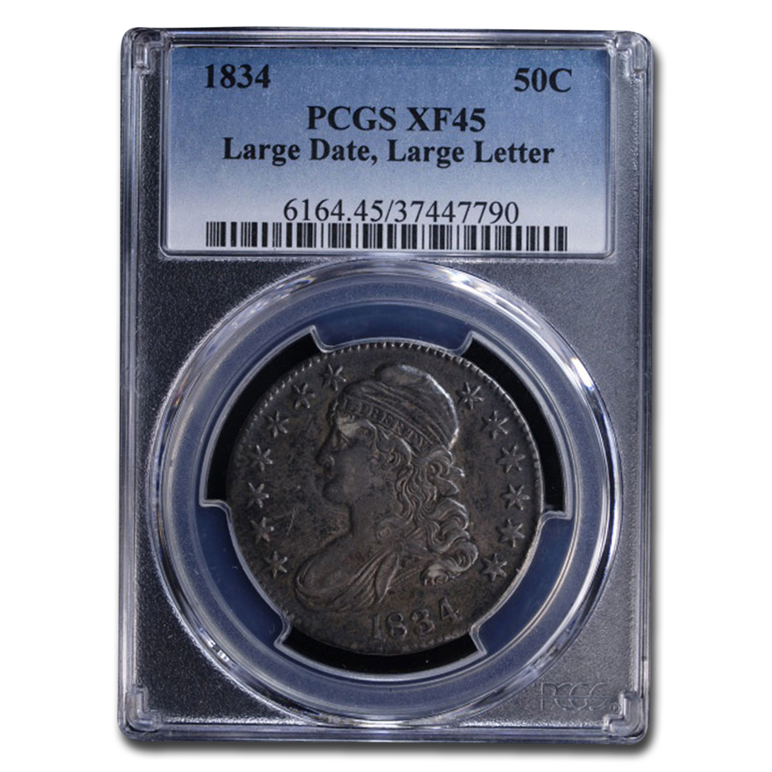 Buy 1834 Bust Half Dollar XF-45 PCGS (Lg Date, Lg Letters)