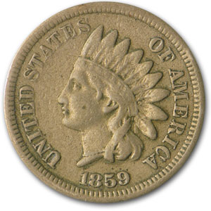 Buy 1859 Indian Head Cent Fine