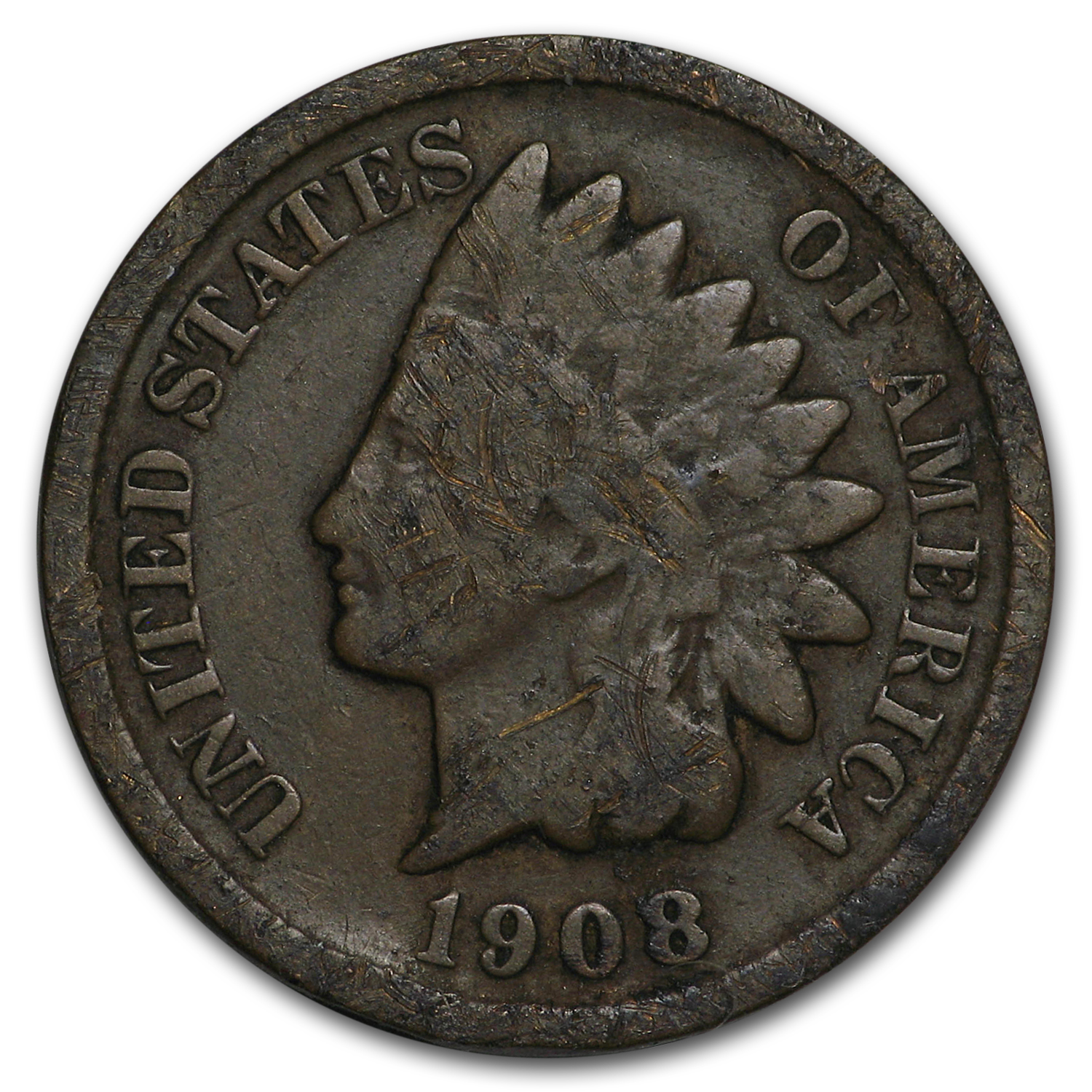 Buy 1908-S Indian Head Cent Good