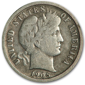 Buy 1905-O Barber Dime VG