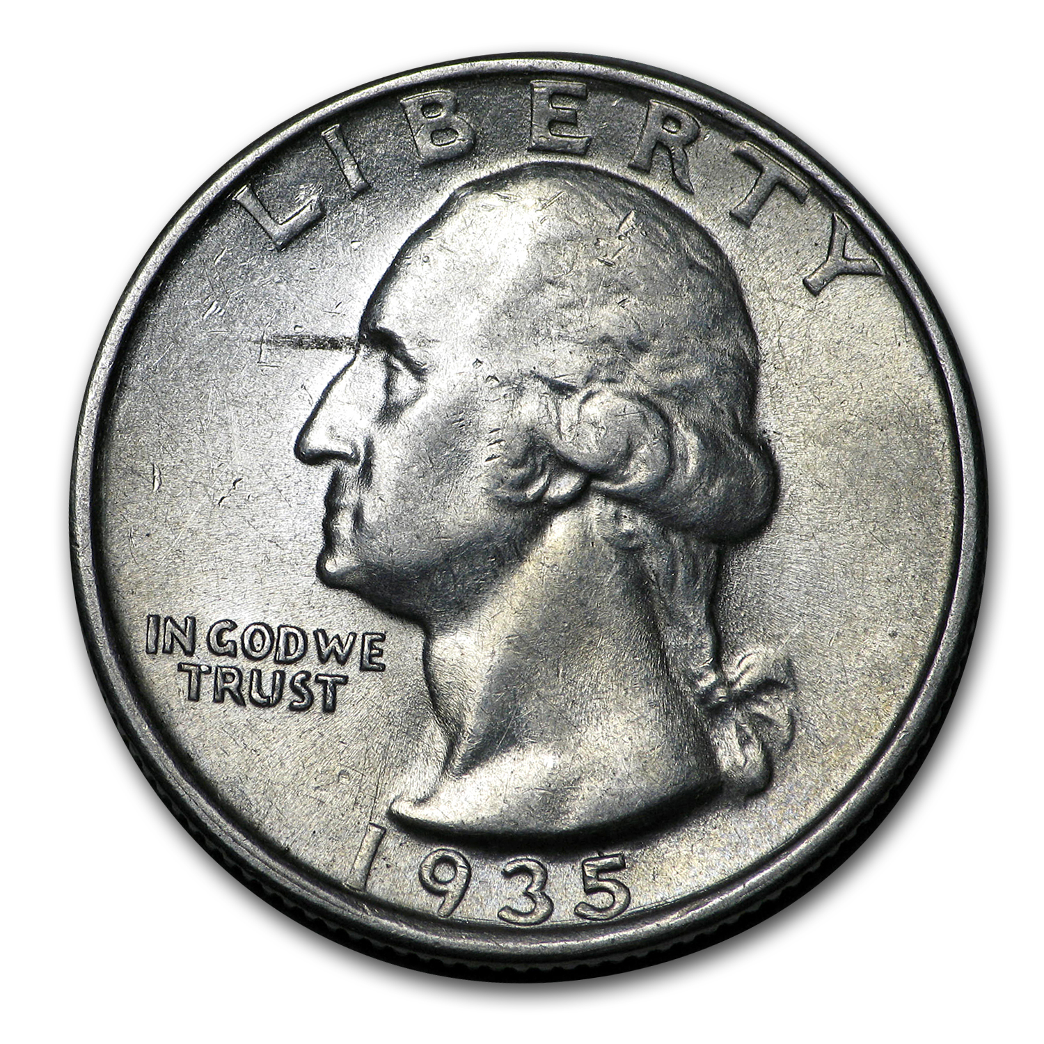 Buy 1935-D Washington Quarter BU