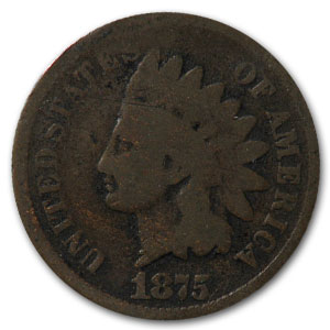 Buy 1875 Indian Head Cent Good
