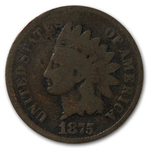 Buy 1875 Indian Head Cent Good