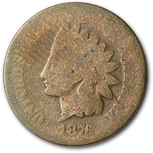 Buy 1876 Indian Head Cent AG