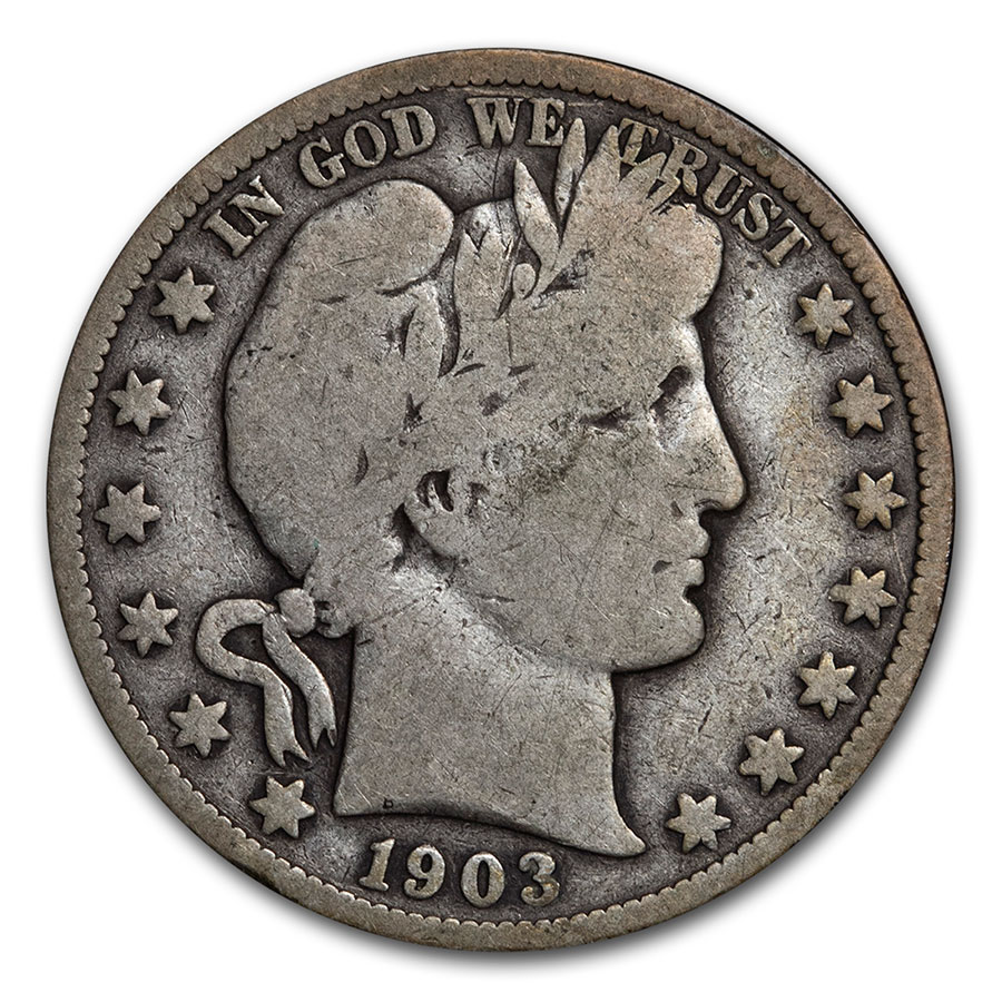 Buy 1903-S Barber Half Dollar VG