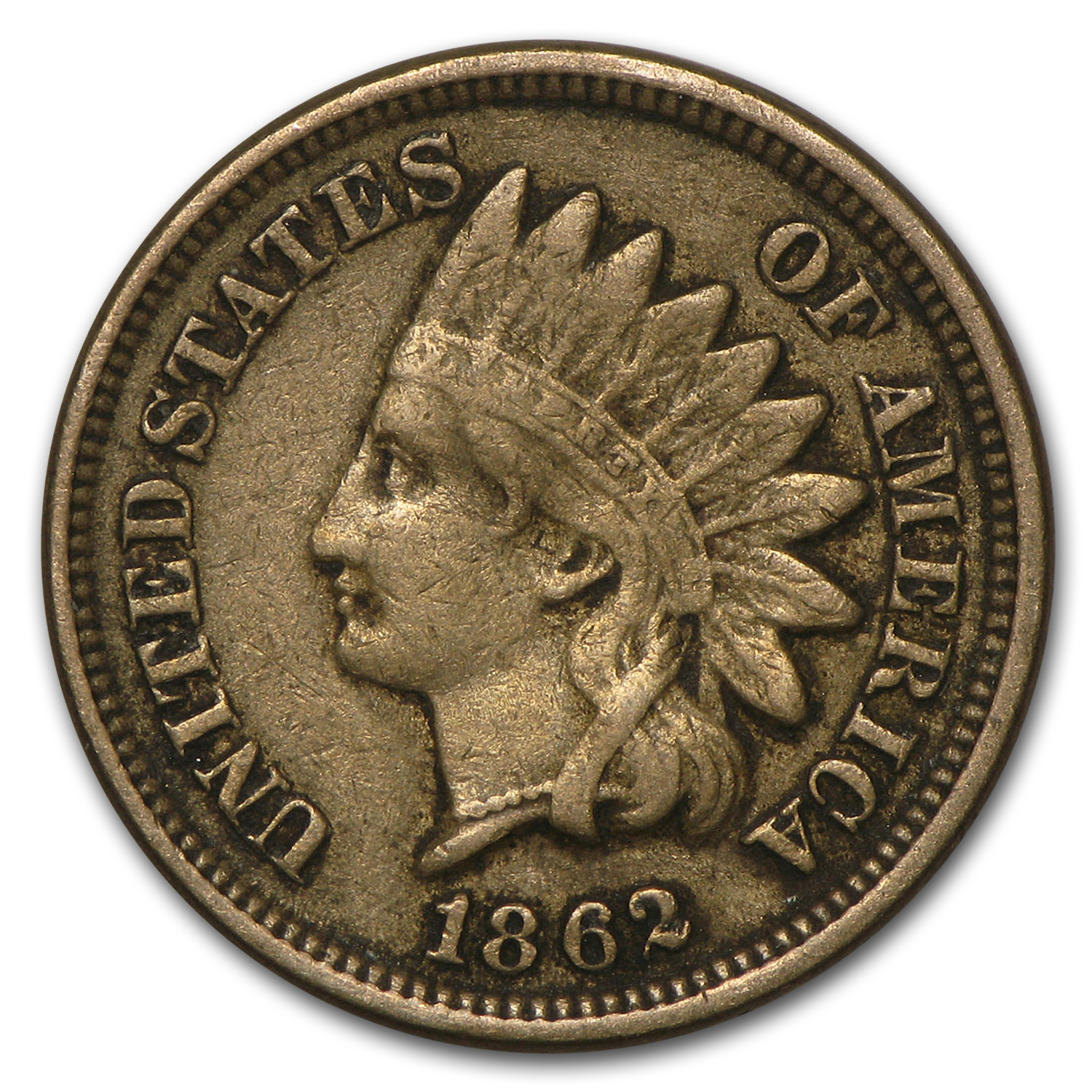 Buy 1862 Indian Head Cent Fine