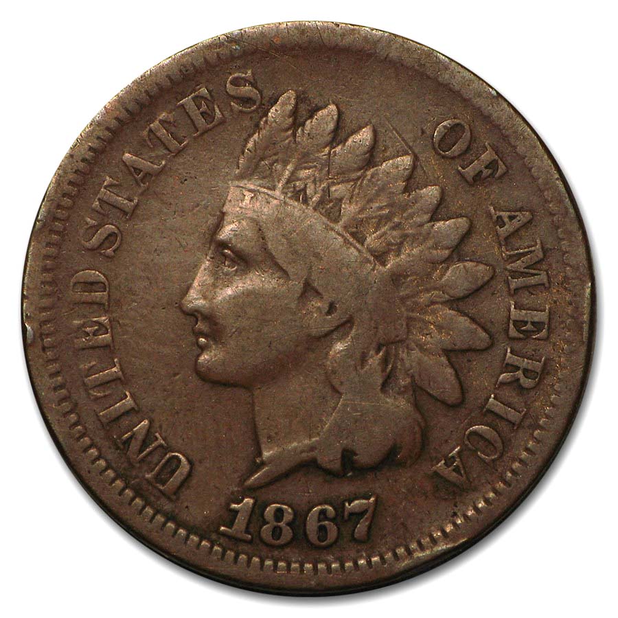 Buy 1867 Indian Head Cent Good Details