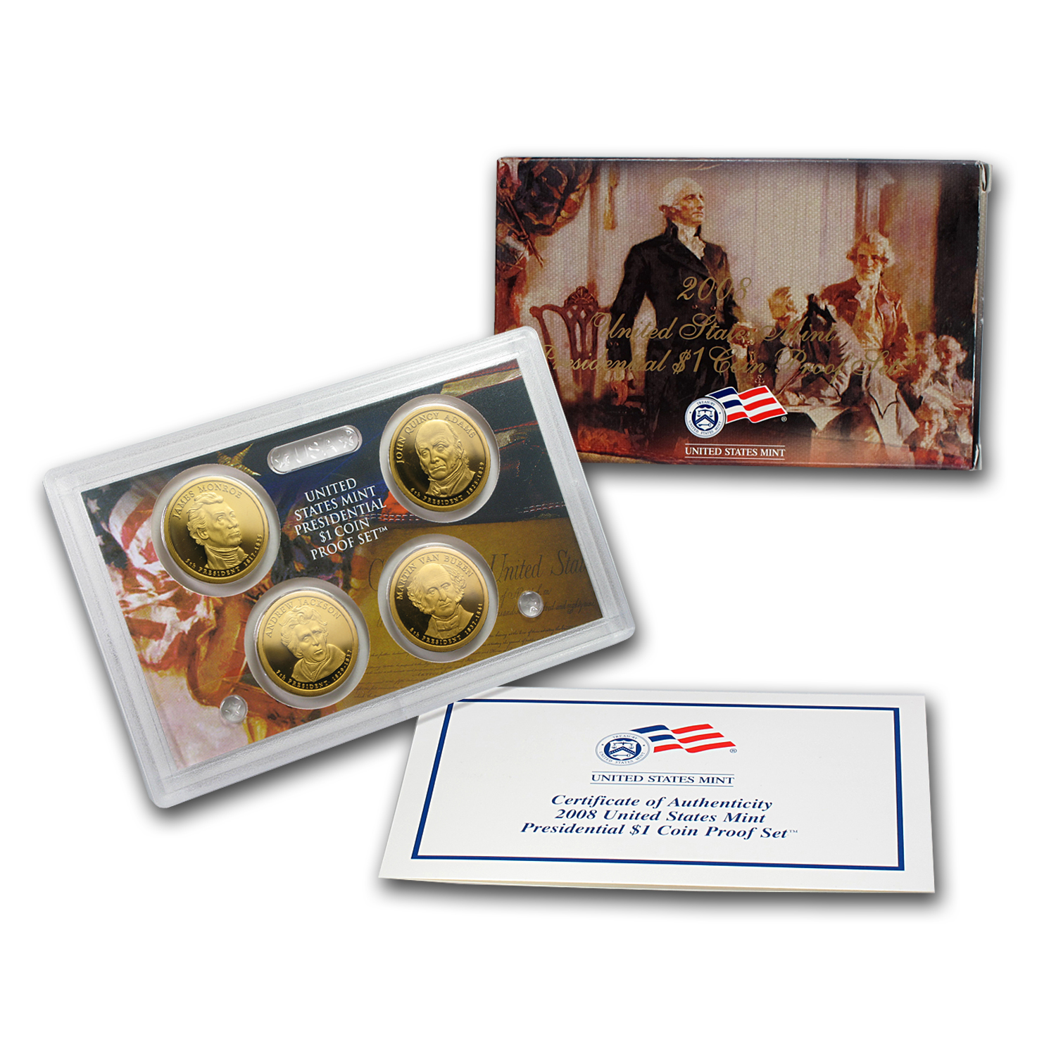 Buy 2008-S Presidential Dollar Proof Set