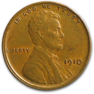 Buy 1910 Lincoln Cent AU