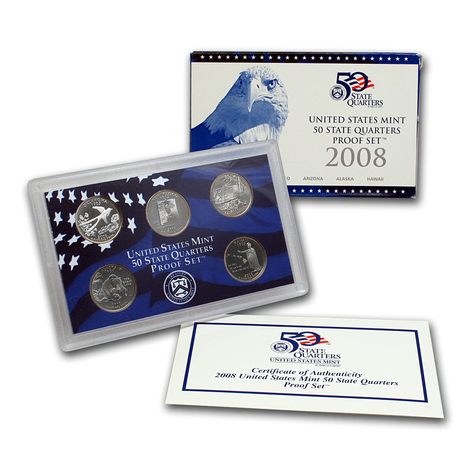Buy 2008 50 State Quarters Proof Set