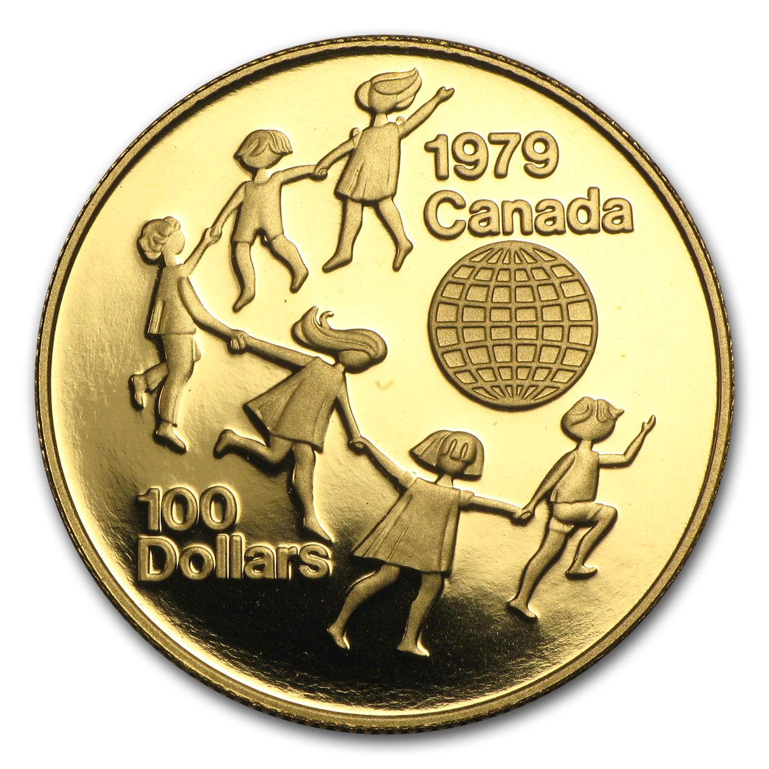 Buy 1979 Canada 1/2 oz Proof Gold $100 Year of the Child - Click Image to Close