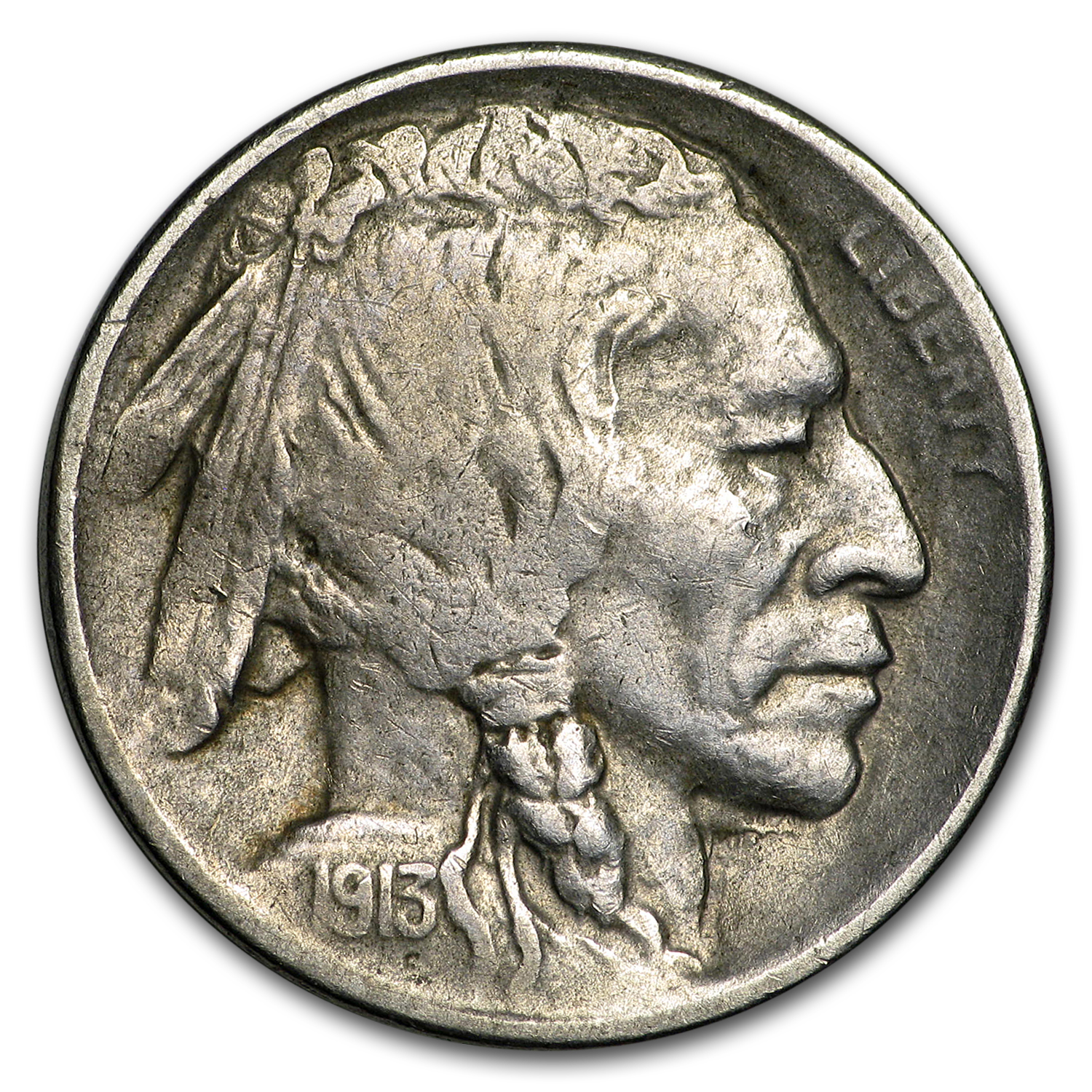 Buy 1913-S Type-II Buffalo Nickel VF