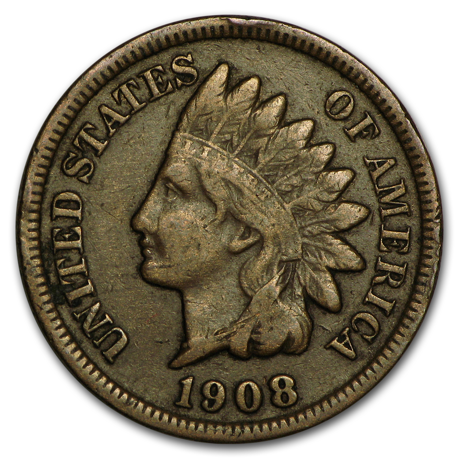 Buy 1908-S Indian Head Cent Fine