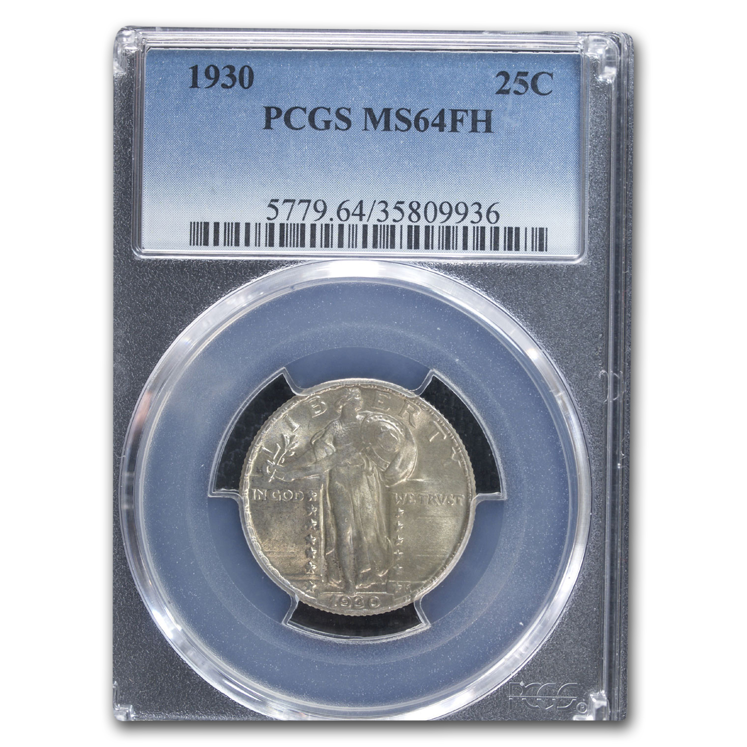 Buy 1930 Standing Liberty Quarter MS-64 PCGS (Full Head)