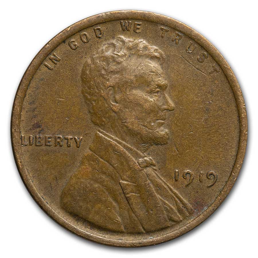 Buy 1919 Lincoln Cent AU