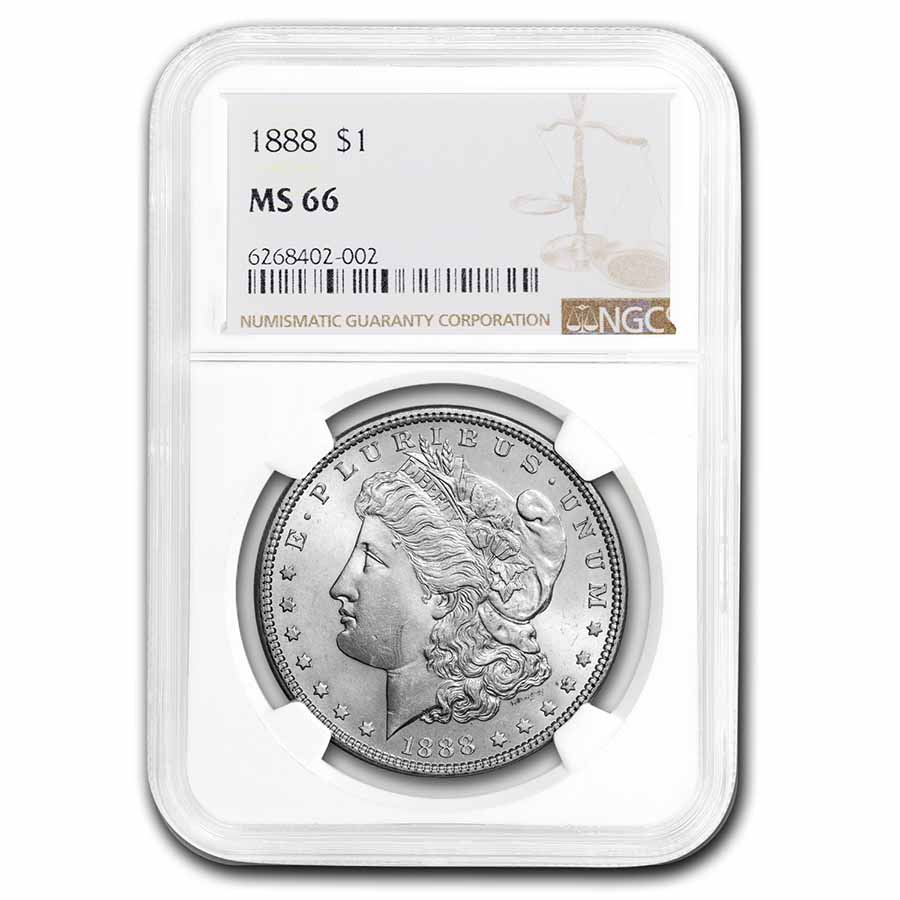 Buy 1888 Morgan Dollar MS-66 NGC