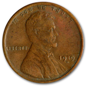 Buy 1919-D Lincoln Cent XF